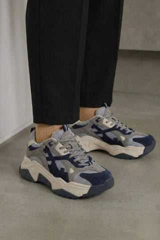 Kadın Sneaker Spor Ayakkabı Edisa - Lacivert