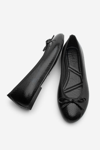 Kadın Fiyonklu Babet Adusa - Siyah Yılan