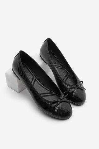 Kadın Fiyonklu Babet Adusa - Siyah Yılan