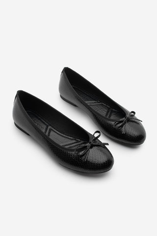 Kadın Fiyonklu Babet Adusa - Siyah Yılan