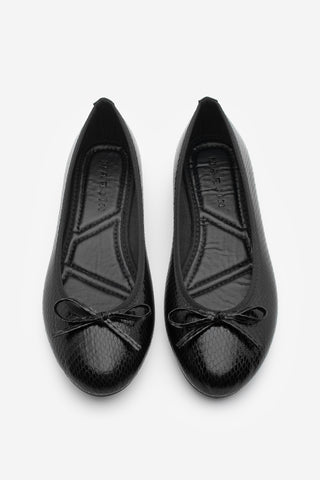 Kadın Fiyonklu Babet Adusa - Siyah Yılan