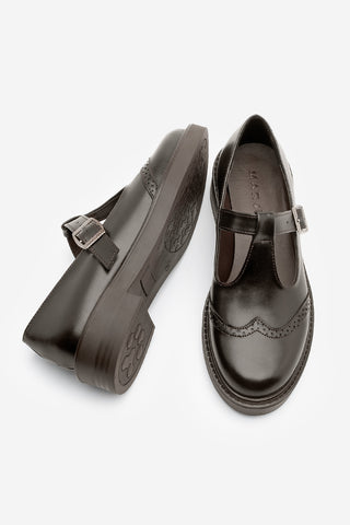 Kadın Loafer Günlük Ayakkabı Titra - Kahve