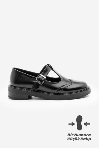 Kadın Loafer Günlük Ayakkabı Titra - Siyah
