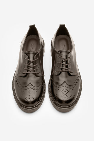 Kadın Oxford Ayakkabı Sindo - Kahve