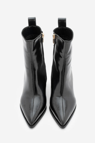 Kadın Sivri Burun Topuklu Bot Esvon - Siyah