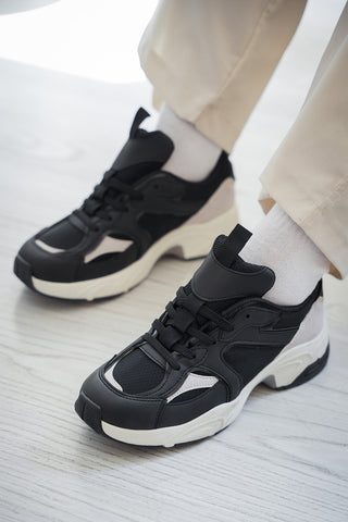 Kadın Sneaker Spor Ayakkabı Luser - Siyah