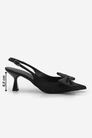 Kadın Stiletto Topuklu Ayakkabı Sarvel - Siyah