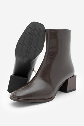 Kadın Topuklu Bot Bootie Noyes - Kahve