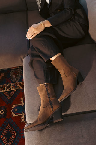 Kadın Western Bot Fetya - Taba