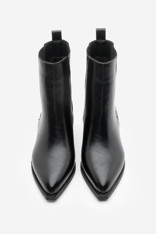 Kadın Sivri Burun Topuklu Bot Alura - Siyah