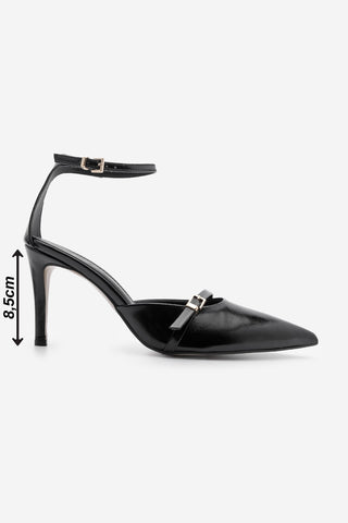 Kadın Stiletto Topuklu Ayakkabı Nalin - Siyah