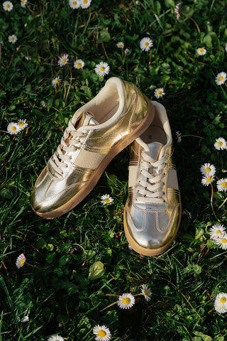 Kadın Sneaker Spor Ayakkabı Penor - Altın