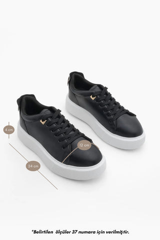 Kadın Sneaker  Spor Ayakkabı Rofke - Siyah