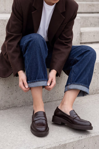 Kadın Loafer Günlük Ayakkabı Fonle - Kahve