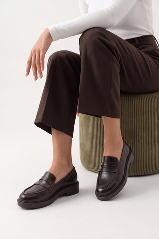 Kadın Loafer Günlük Ayakkabı Andel - Kahve