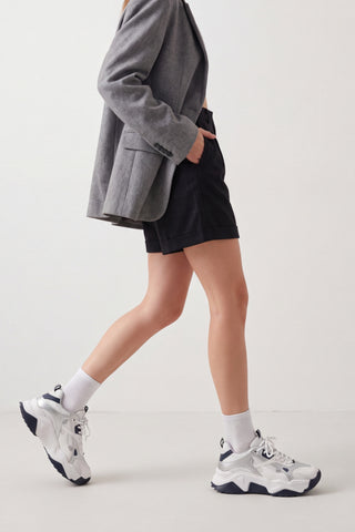 Kadın Sneaker Spor Ayakkabı Virez - Gümüş