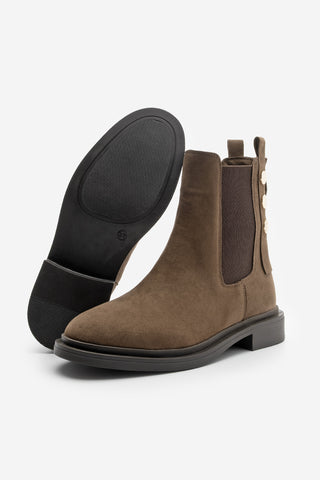 Kadın Günlük Bot Valone - Kahve Süet