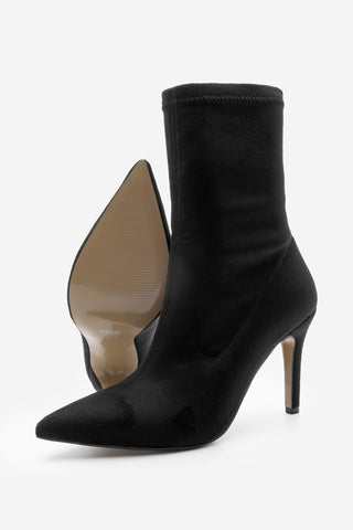 Kadın Streç Topuklu Bot Pesina - Siyah