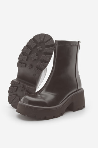 Kadın Kalın Topuklu Günlük  Bot Lofani - Kahve