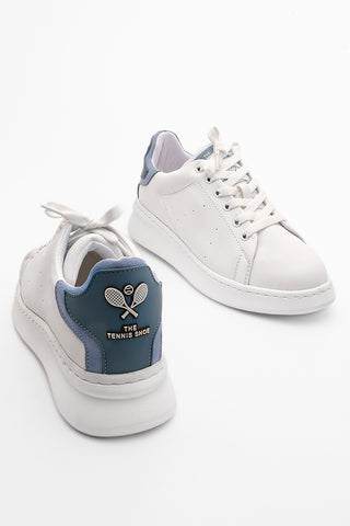 Kadın Sneaker Spor Ayakkabı Ansos - Mavi