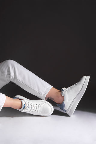 Kadın Sneaker Spor Ayakkabı Ansos - Mavi