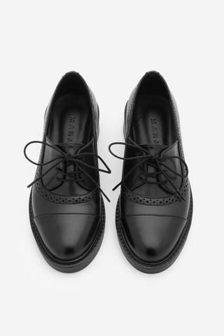 Kadın Oxford Ayakkabı Marvo - Siyah