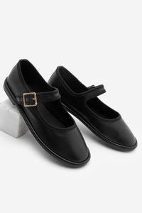 Kadın Bantlı Babet Lunari - Siyah