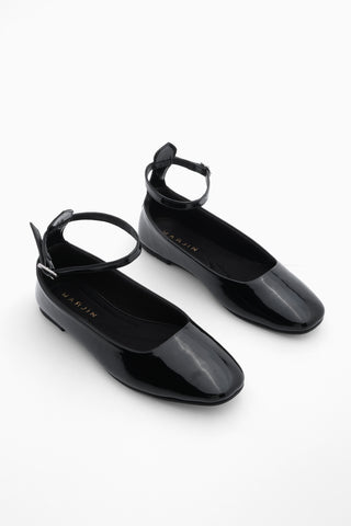 Kadın Bilekten Bantlı Babet Vesta - Siyah