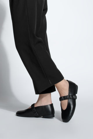 Kadın Bantlı Günlük Babet Vifar - Siyah