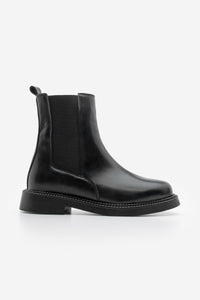 Kadın Lastikli Günlük Bot Panve - Siyah