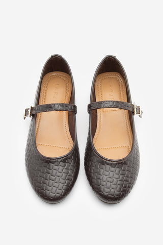 Kadın Bantlı Günlük Babet Afira - Kahve