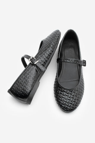 Kadın Bantlı Günlük Babet Afira - Siyah