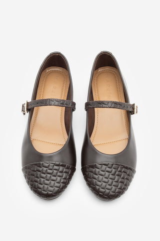 Kadın Bantlı Günlük Babet Renada - Kahve