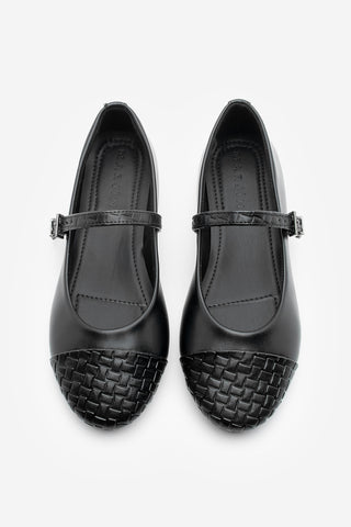 Kadın Bantlı Günlük Babet Renada - Siyah