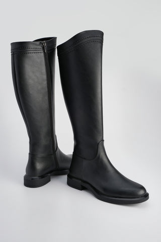 Kadın Günlük Çizme Lavir - Siyah