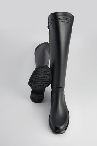 Kadın Günlük Çizme Lavir - Siyah