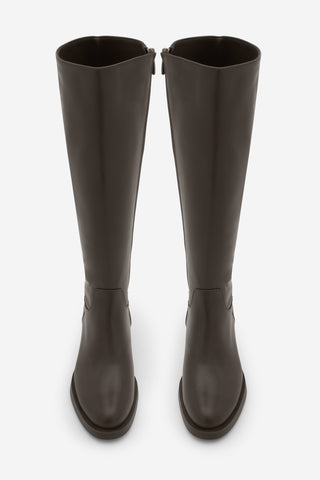 Kadın Topuklu Çizme Lunces - Kahve