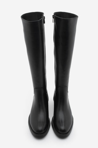 Kadın Topuklu Çizme Lunces - Siyah