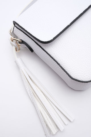 Kadın Postacı Çantası Enzer - Beyaz