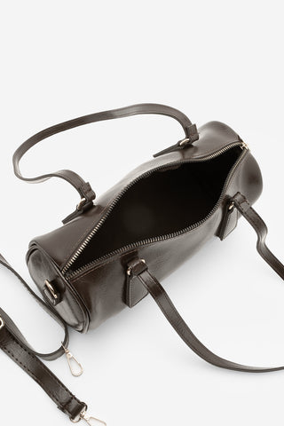 Kadın El Ve Omuz Çantası Zeton - Kahve