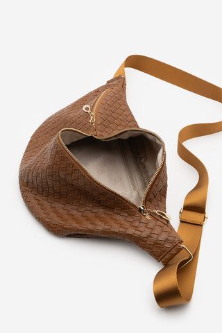 Kadın Uzun Askılı Çapraz Ve Omuz Çantası Nelipa - Taba