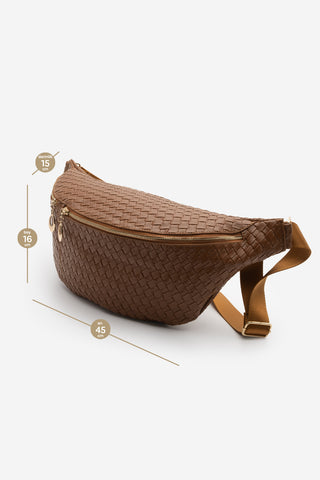 Kadın Uzun Askılı Çapraz Ve Omuz Çantası Nelipa - Taba