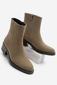 Kadın Günlük Bot Huna - Vizon Süet