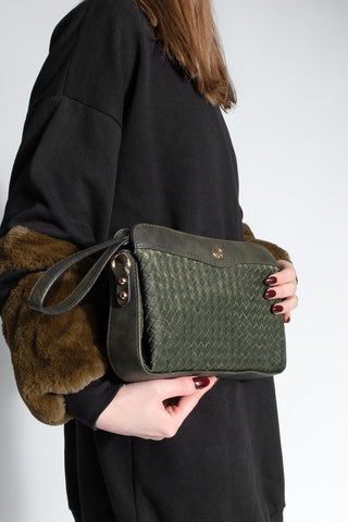 Kadın El Ve Omuz Çantası Faris - Haki