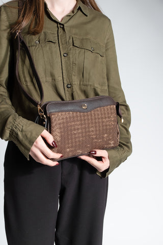 Kadın El Ve Omuz Çantası Faris - Kahve