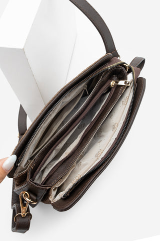 Kadın El Ve Omuz Çantası Faris - Kahve