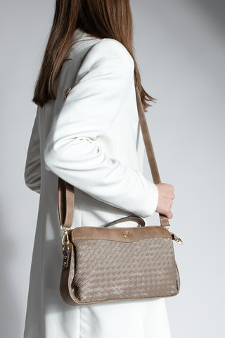 Kadın El Ve Omuz Çantası Faris - Vizon