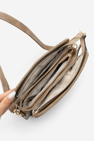 Kadın El Ve Omuz Çantası Faris - Vizon