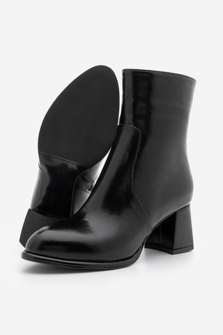 Kadın Kalın Topuklu Bot Hersin - Siyah