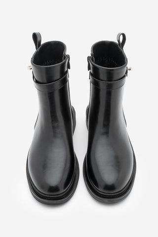 Kadın Tokalı Günlük Bot Velis - Siyah